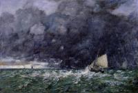 Boudin, Eugene - Rough Seas